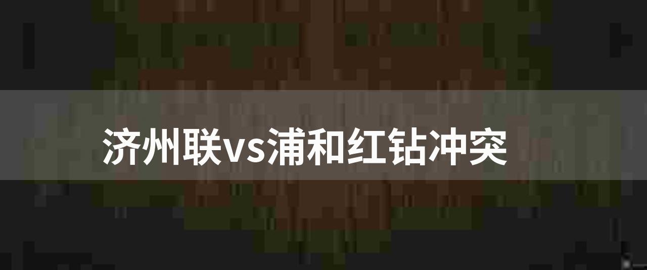 济州联vs浦和红钻冲突